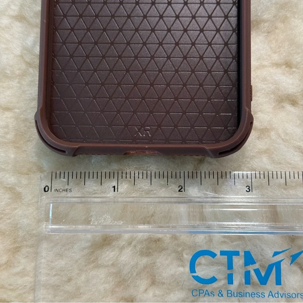 Brown Leather Phone Case